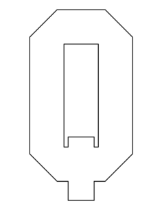 Letter Q Coloring Pdf, Free Vectors File